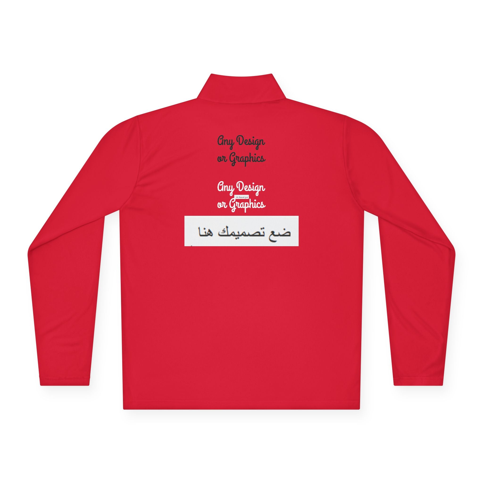 Cozy Unisex Quarter-Zip Pullover with Heart Design | Casual Layer, Perfect Gift for Her/Him, Summer Sportswear, Everyday Wear